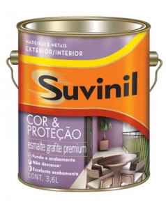 Suvinil Cor e Proteção - Esmalte Grafite